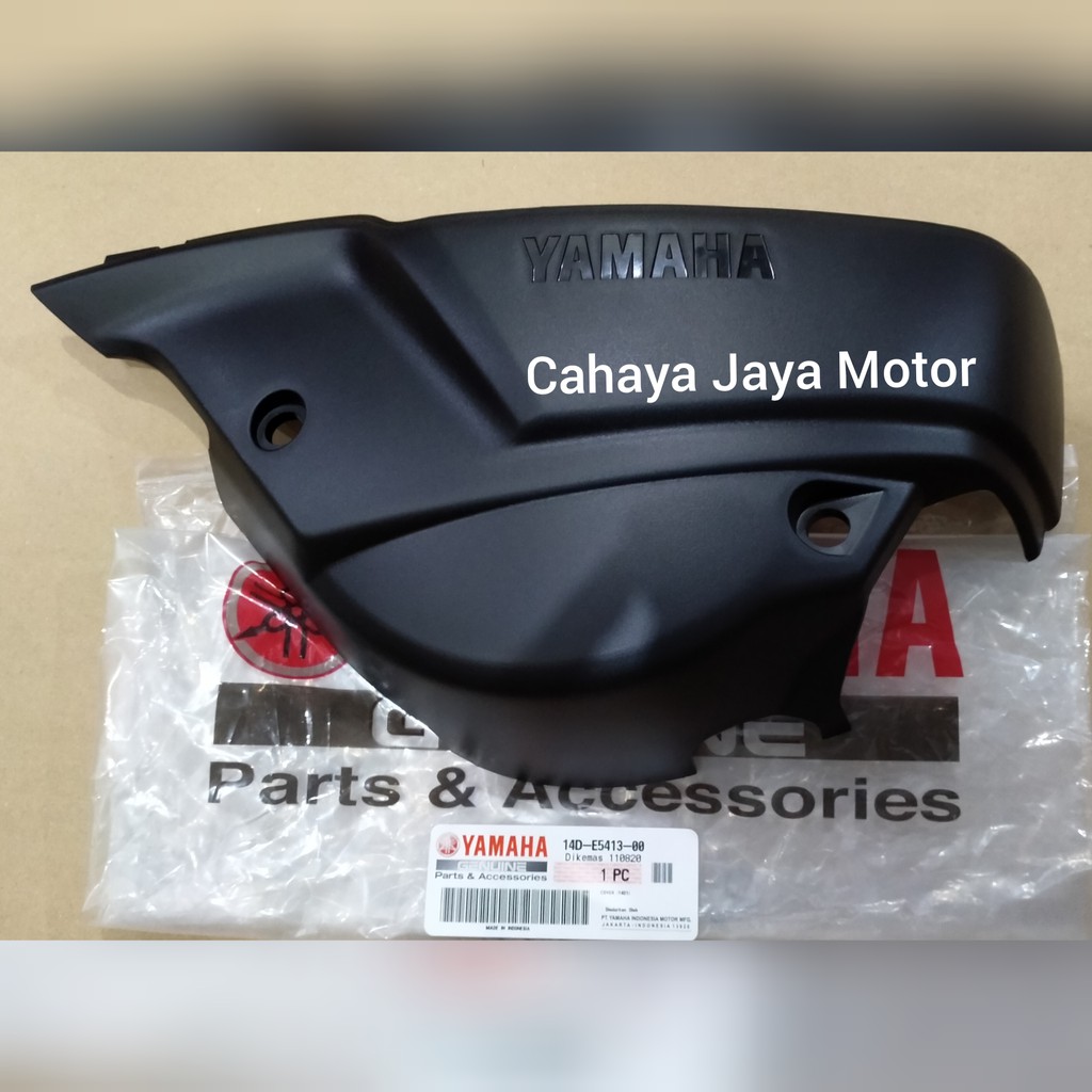 Emblem Cover Tutup CVT Yamaha Mio Soul Fino Karbu 14D original E5413 00