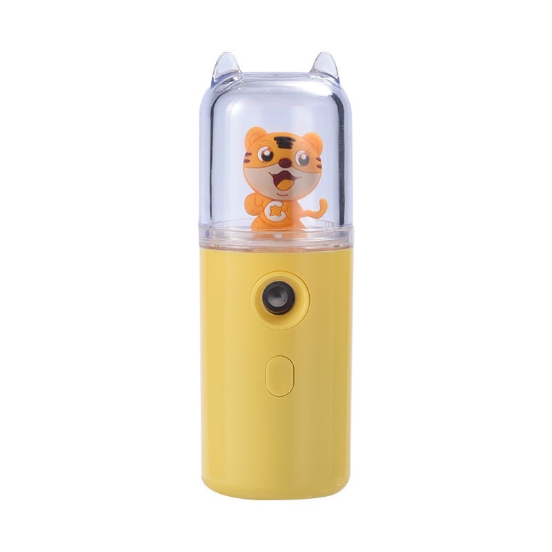 Nano Spray Portable ,Mini Facial Humidifier Nano,Bisa Untuk DISINFEKTAN AROMA TERAPI mini nano nano spray wajah Face Mist Sprayer Pelembab USB Humidifier Mini Portable-KUNING TIGER