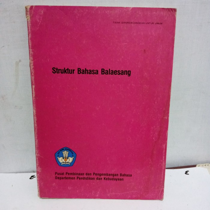 Jual buku sastra Struktur Bahasa Balaesang 98 Halaman | Shopee Indonesia