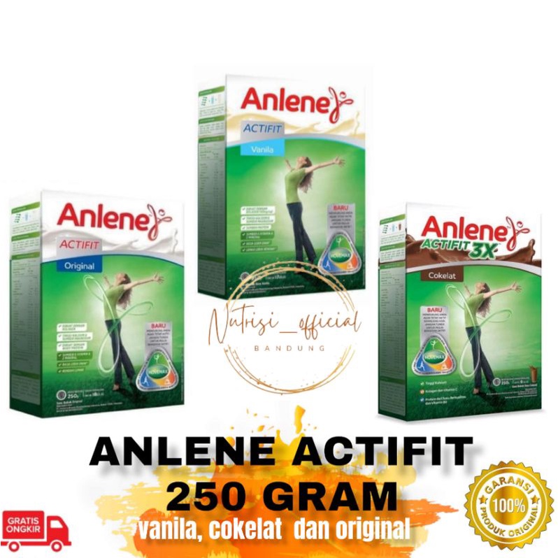 

ANLENE ACTIFIT 250 GRAM
