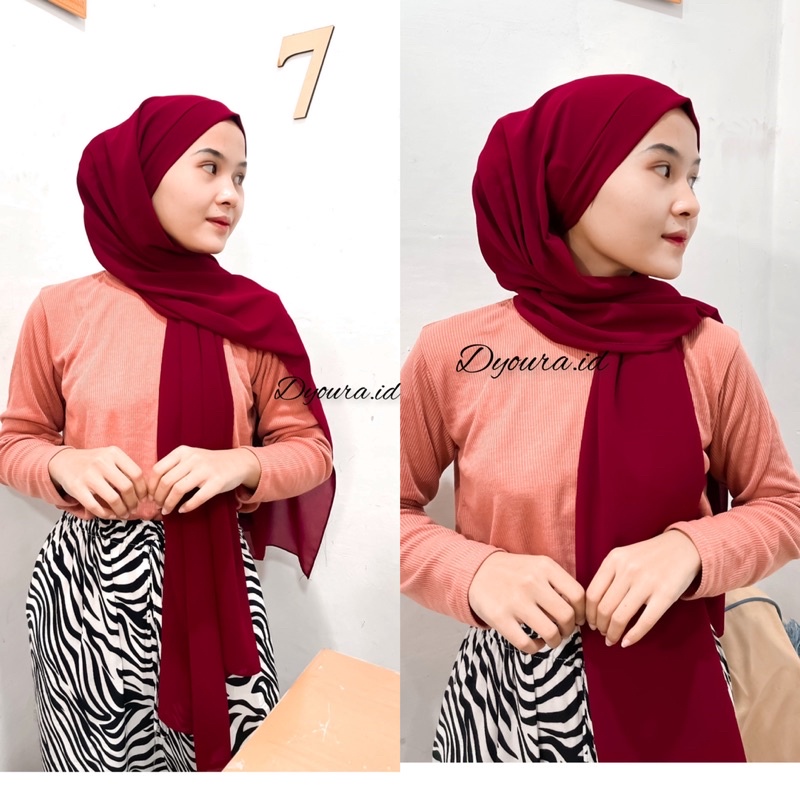 Pasmina Melayu |Pashmina Tali Instan Malaysia Ceruty Babydoll | Pasmina Malay| Malaysian Shawl | Pasmina Tali Ikat | pasmina Turki Premium