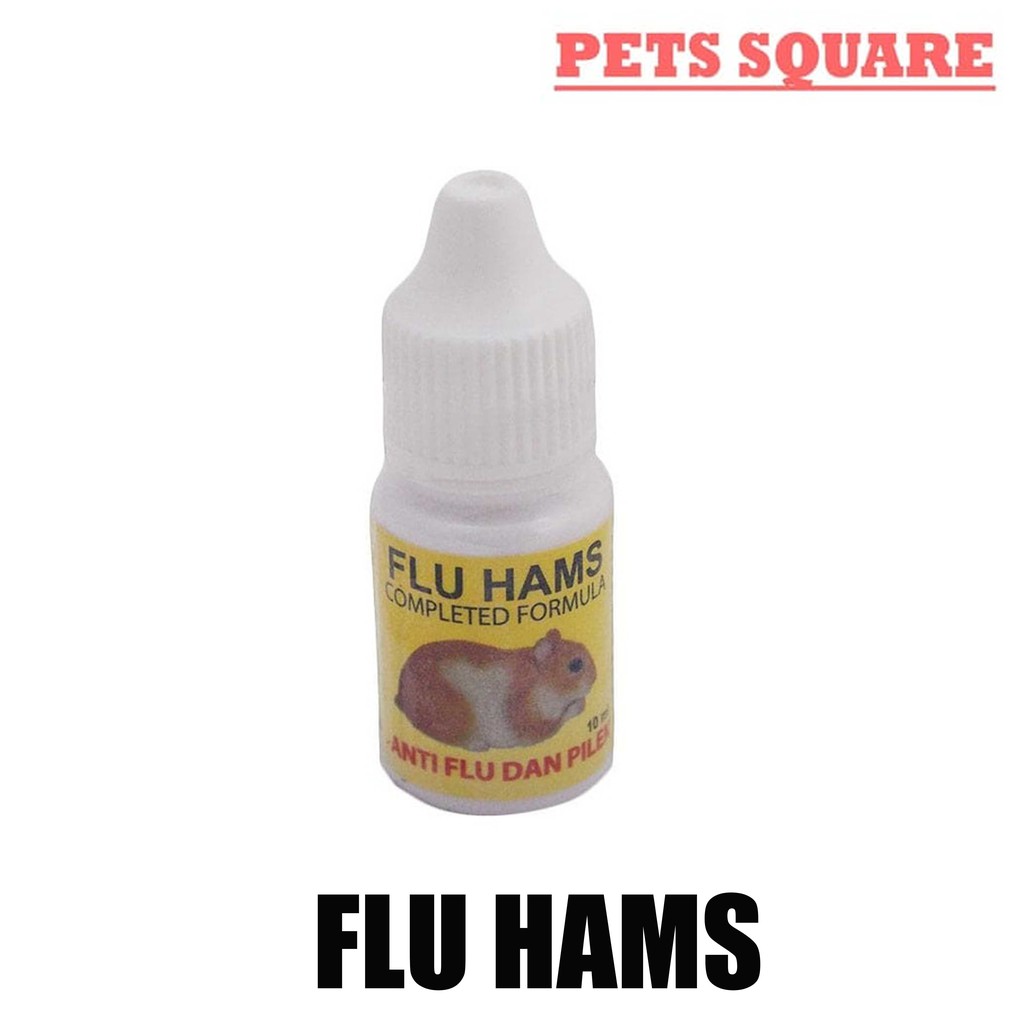 Flu Hams Obat Anti Flu dan Pilek untuk Hamster