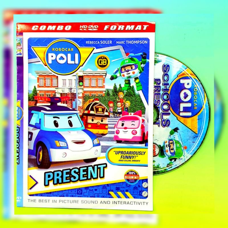 Kaset Disc Video Film Poli Terbaru - Kaset Film Kartun Anak Anak - Kaset Video Film Animasi Terbaru 