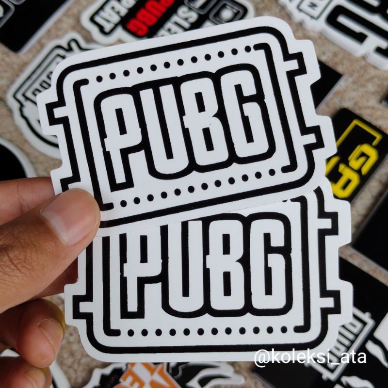 PUBG STIKER white