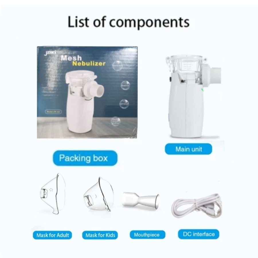 Alat Terapi Pernafasan Portable - Alat Uap Asma