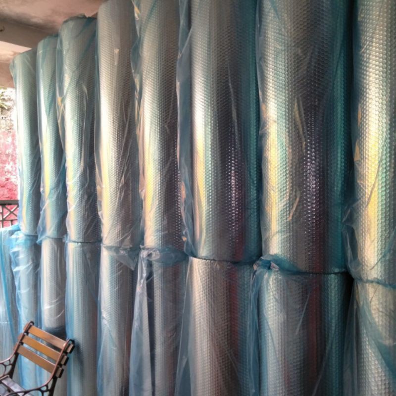 bubble wrap double  120cm × 1m alumunium foil double