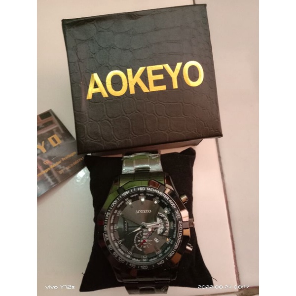 COD AOKEYO 5080 JAM TANGAN PRIA ANTI AIR ORIGINAL LUXURY