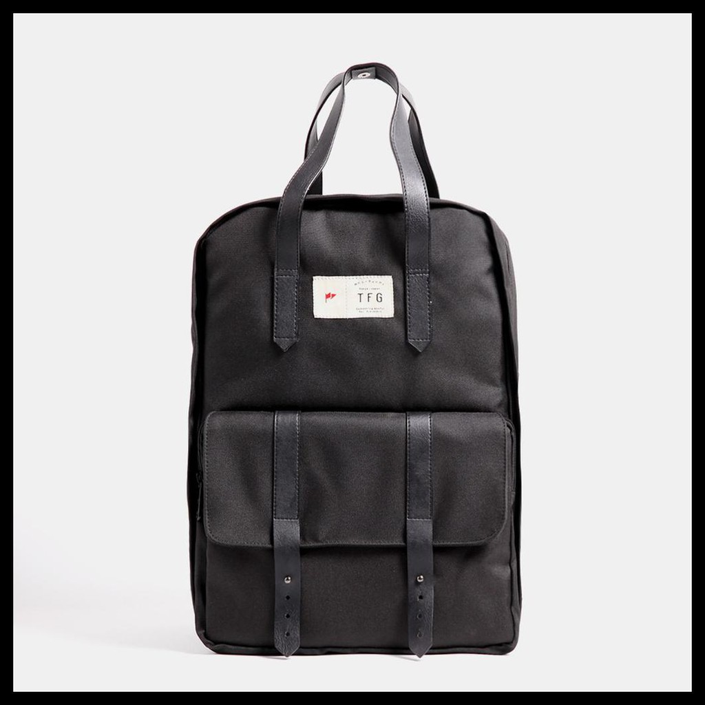 {BISA COD} BACKPACK RANSEL TAS PUNGGUNG. - TFG ST.MORITZ 421 BLACK TERBARU Kode 55