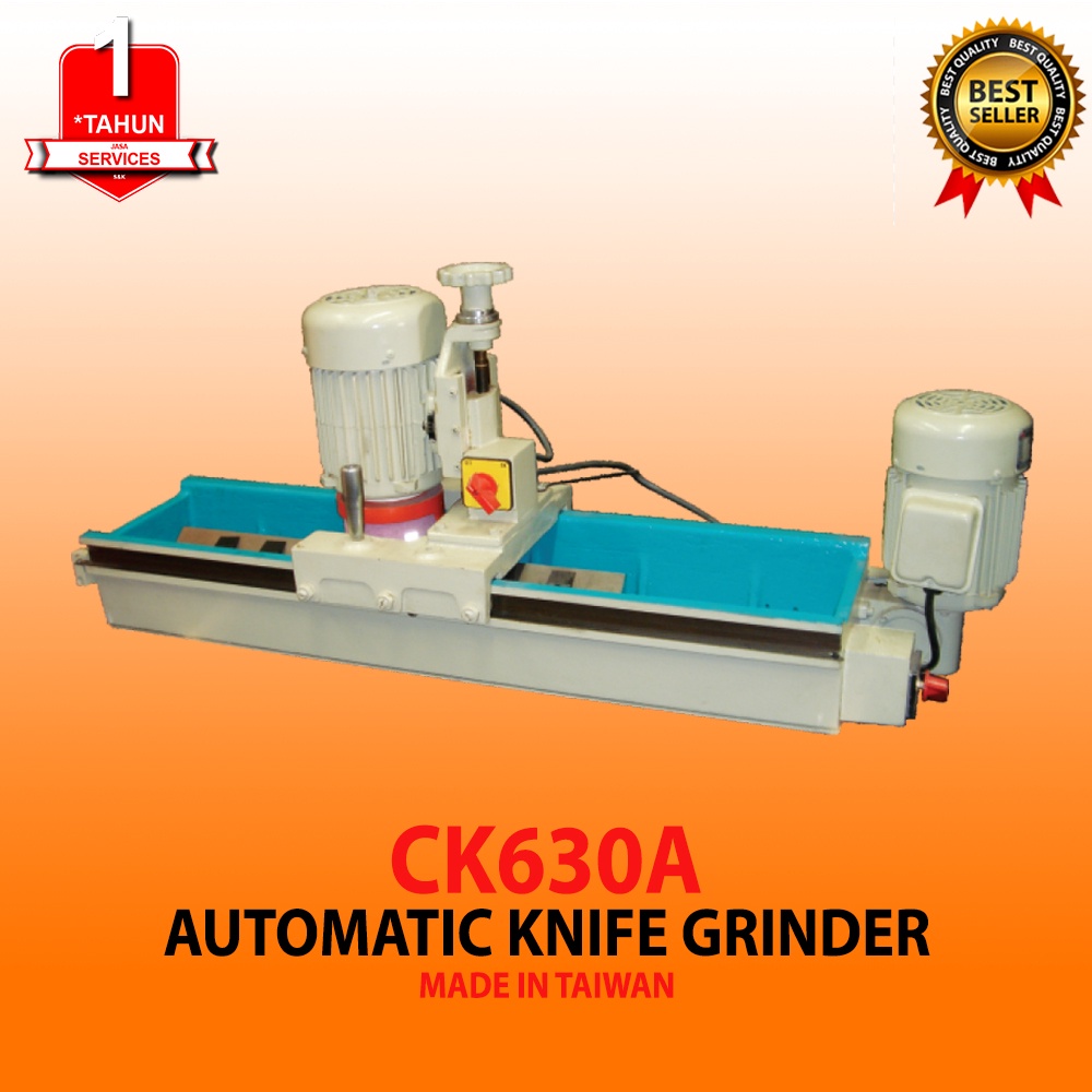 Pengasah Pisau Planer di Mesin Kayu Automatic Knife Grinder AKS-CK630A