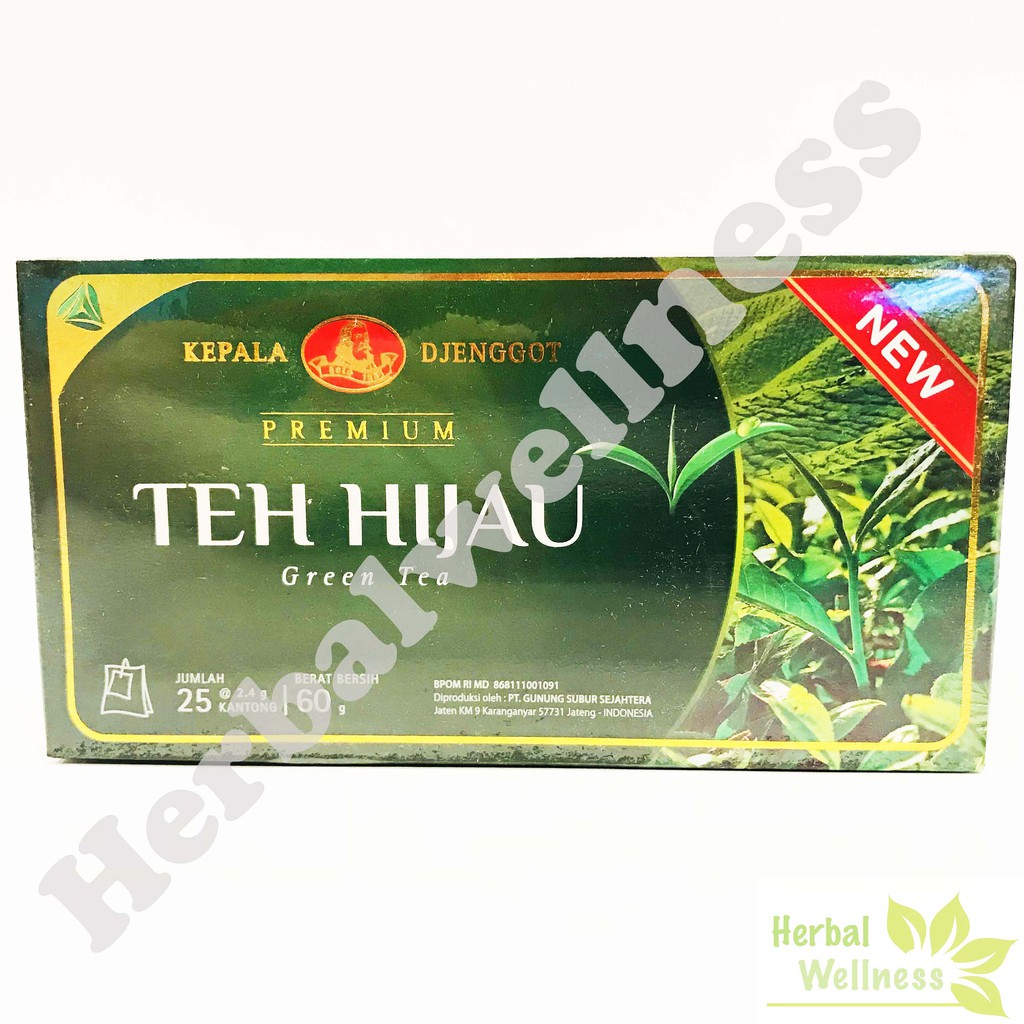

Teh Hijau Kepala Djenggot Premium ISI 25 (Teh Celup) - Keto Diet