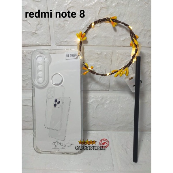 GG - Case bening redmi note 8 TPU bening casing anticrack anti banting softcase redmi note 8