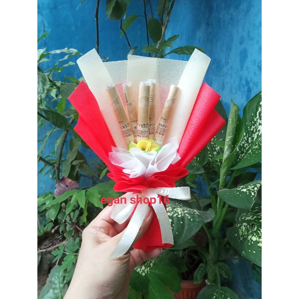 PROMO buket uang duit asli baby breath money hand bouquet buket kecil buket mini buket imut buket te