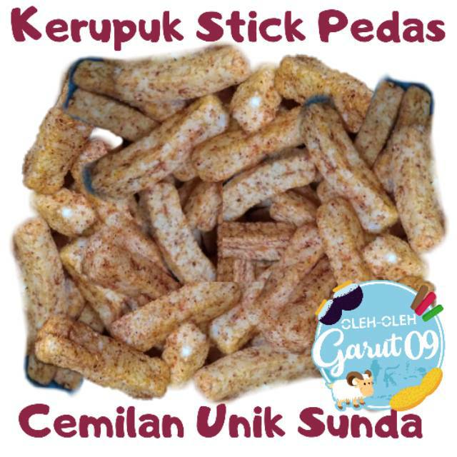 

Kerupuk Stik Pedas Seuhah Makanan Pedes Oleh Oleh Sunda Cemilan Lada 200 gram Parahyangan Krupuk