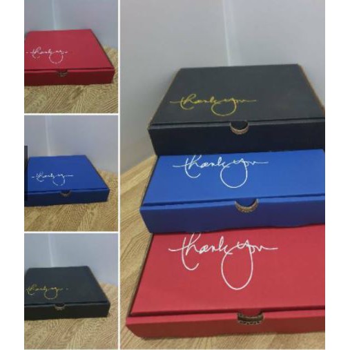 

Kardus Box 21x21x4 cm LD Kardus/Karton/Pizza/Polos/Hampers/Baju 4.9/T shirt
