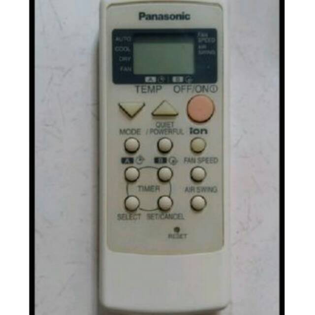 REMOTE/REMOT AC PANASONIC ORIGINAL/ASLI