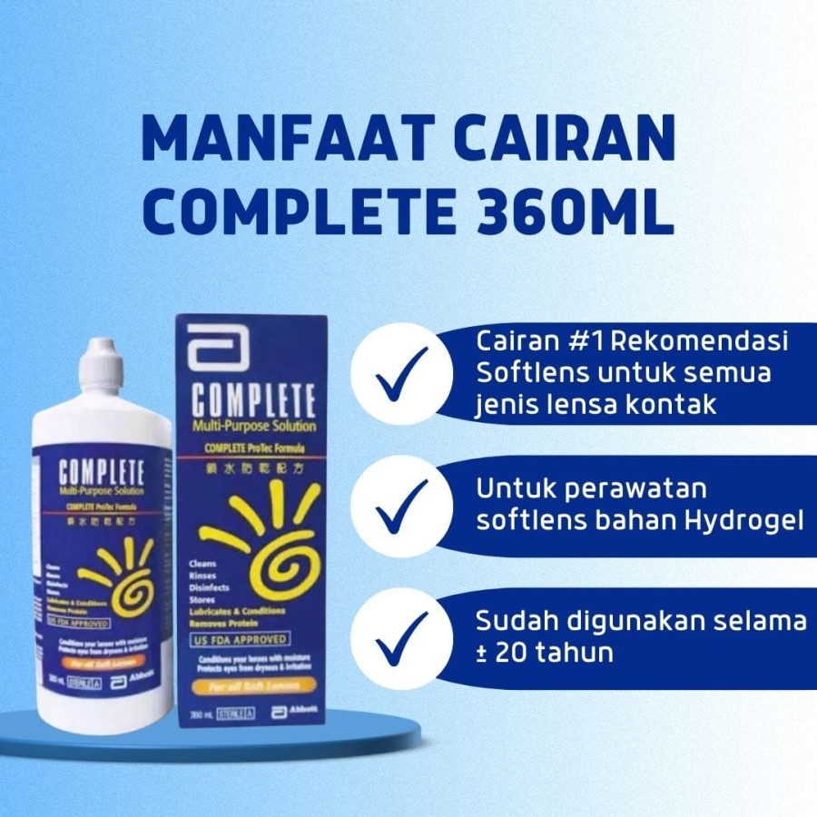 CAIRAN PEMBERSIH SOFTLENS COMPLETE MULTI PURPOSE 360ML