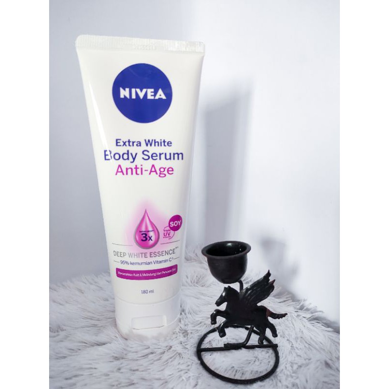 NIVEA Body Serum Extra White | Night | Repair Care Protect | Radiant | Glow | Hijab 180ml