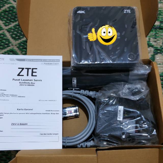 like new STB Android TV Box B860H v2.1 UHD Pulpstone v3.4 ram 2 gb