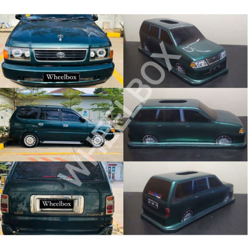 TEMPAT TISSUE TISU BENTUK MOBIL KIJANG KAPSUL / ISUZU PANTHER