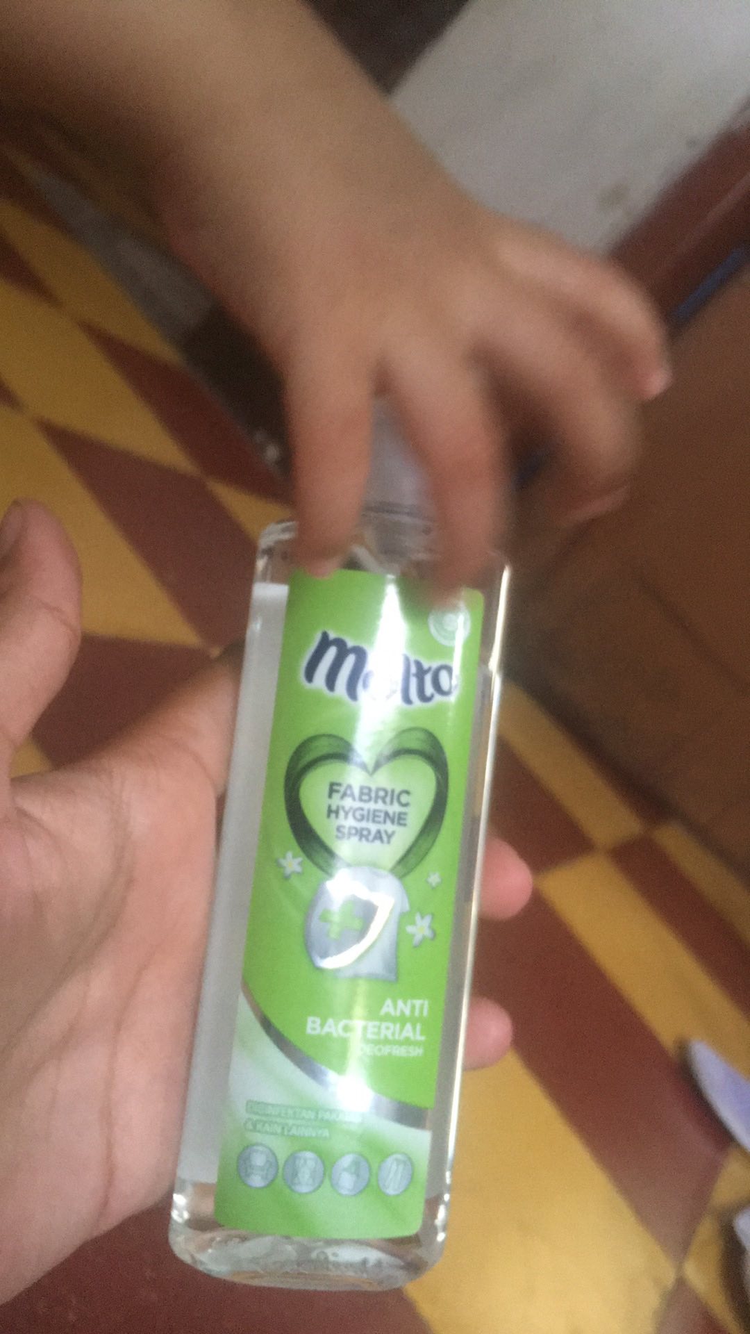 Molto Fabric Hygiene Spray Anti Bacterial 100ml