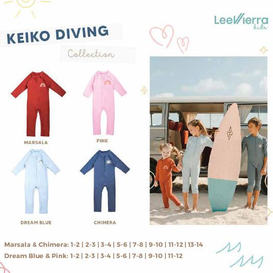 Lee Vierra Keiko Long Sleeves Diving - Baju Renang Anak