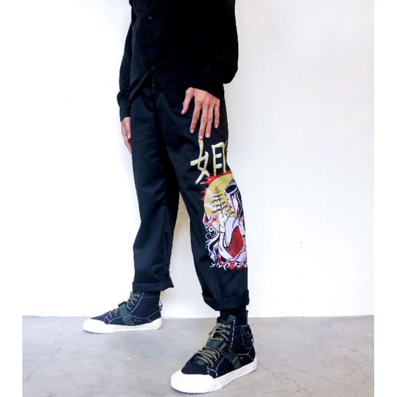 Celana Flame Everyday Blue Tiger