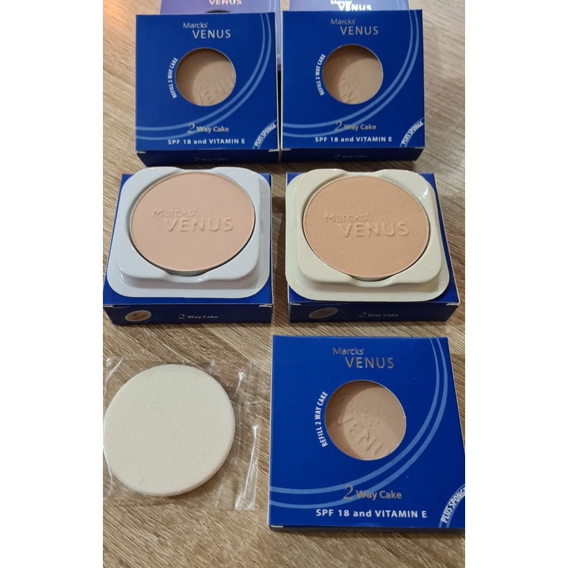 MARCKS VENUS TWO WAY CAKE REFFIL / VENUS TWO WAY CAKE REFFIL / VENUS BEDAK PADAT