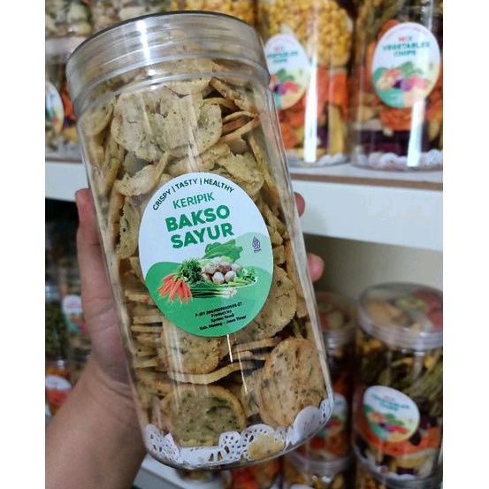 

Xpresstemil Keripik Bakso Sayur 750ml 1000ml