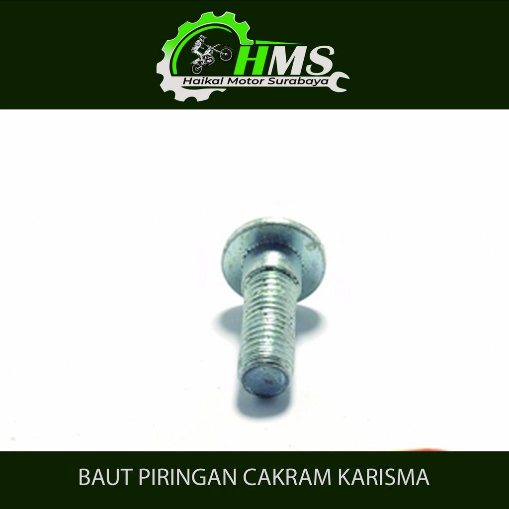 BAUT PIRINGAN CAKRAM KARISMA - BAUT TROMOL DISK DEPAN KARISMA / SUPRA X 125