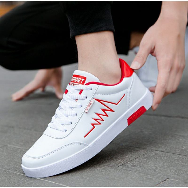 TmO - 8.8 Sale sepatu pria dan wanita fashion sneakers Senji Petir trendy dan casual kekinian/sepatu fashion termurah kekinian bisa Cod size 39-43