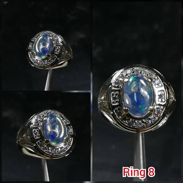 Batu Cincin Kalimaya Natural Dari Afrika Welo opal