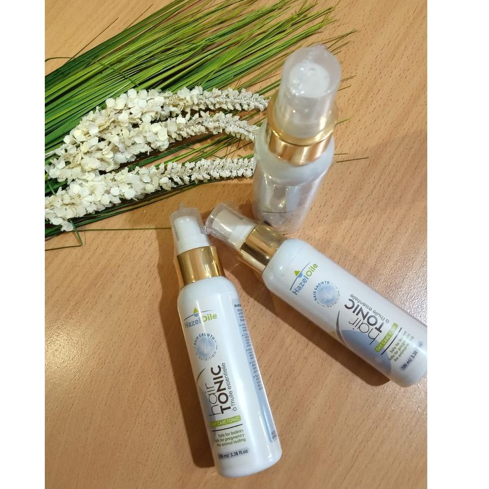 Grosir➳ HazelOile Perawatan Rambut Rontok Botak Pitak & Penumbuh Rambut Tonic Shampoo Tonik Shampo 4