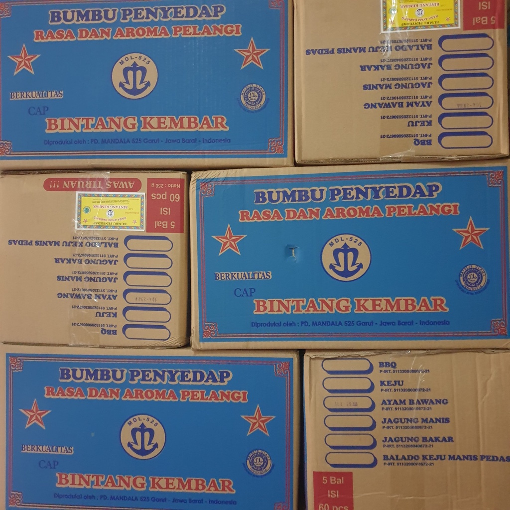 

[Bal] Bumbu Penyedap Cap Bintang Kembar 250g
