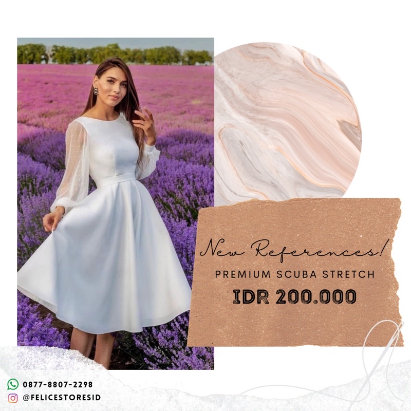 Prewedding Dress Warna Putih