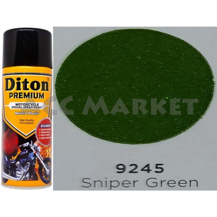 Pilox Diton Premium Pilok Pylox Hijau Sniper Green 9245