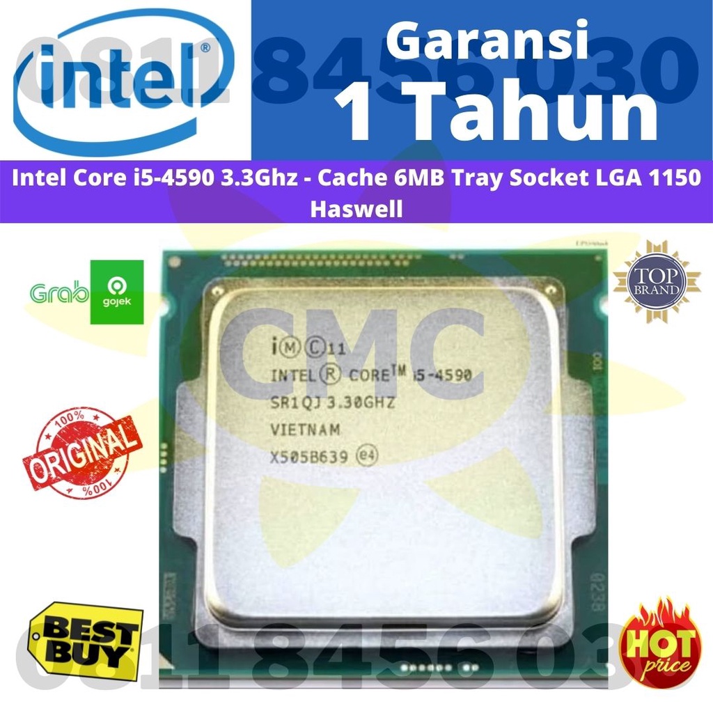 PROCESSOR INTEL CORE I5 4590 Plus Fan Socket 1150