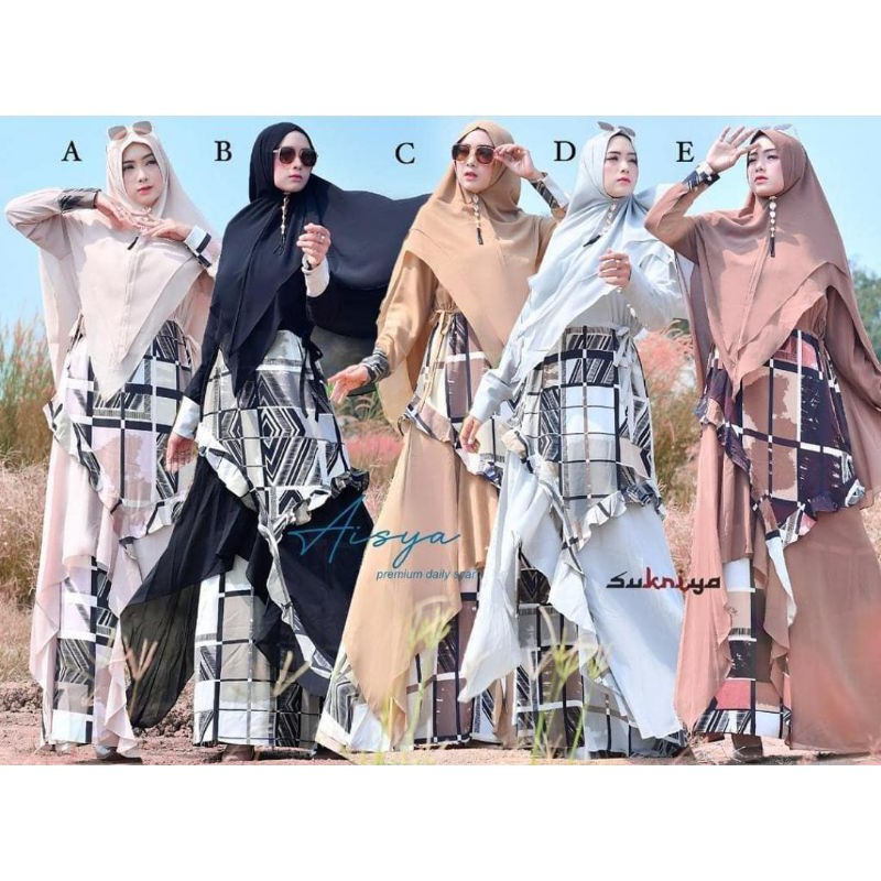 AISYA SYARI BY SUKRIYA (READY)
