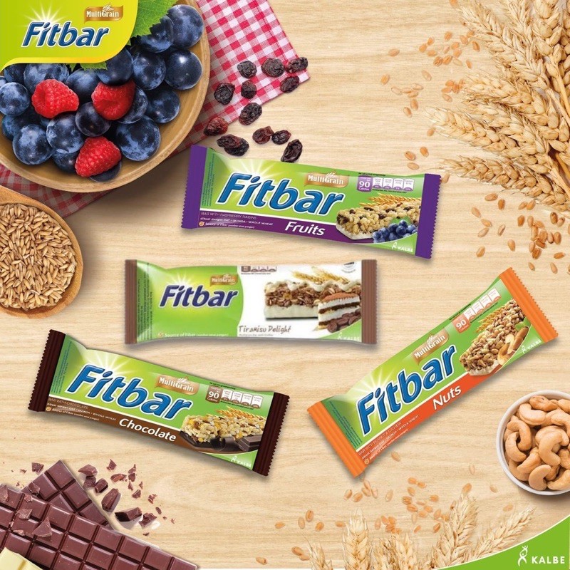 

Fitbar Snack Gandum Cemilan Diet Sehat Multigrain