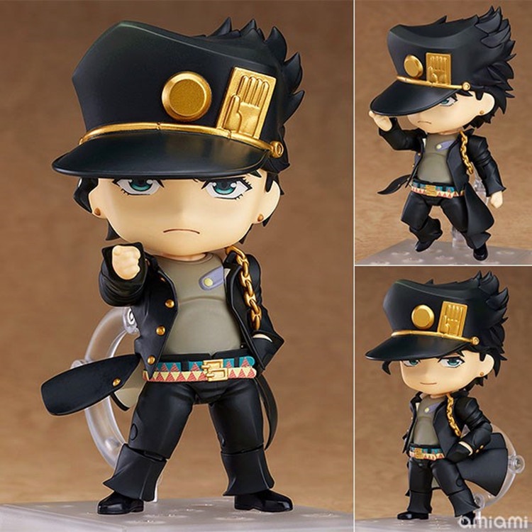 Mainan Action Figure Anime Jojos Bizarre Adventure Kujo Jotaro Dio Kakyoin Noriaki Rohan Kishibe Bahan Pvc