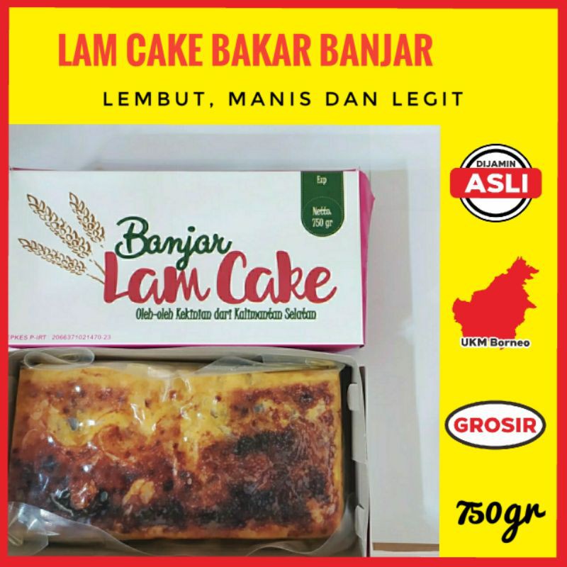 Kue Lam ( Banjar Lam Cake ) Oleh Oleh Banjarmasin Kalimantan