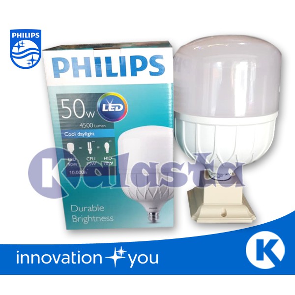 Promo Lampu Philips LED TRUEFORCE 50w (50watt, 50 watt) TForce Putih