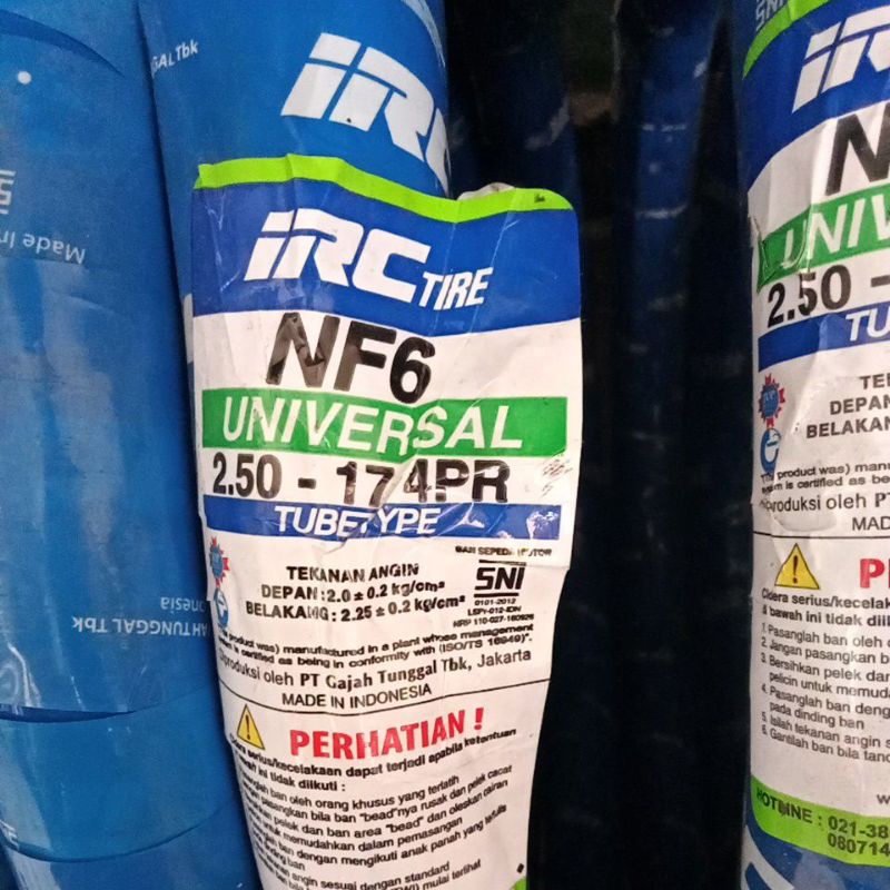 ban IRC Inoue nf6 ring 17 ukuran 250/17