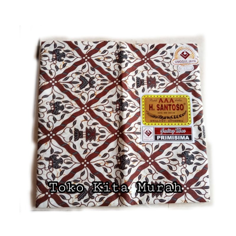 Kain Jarik Batik Sidomukti Santoso AAA Kain Batik Meteran Kain Batik sidomukti