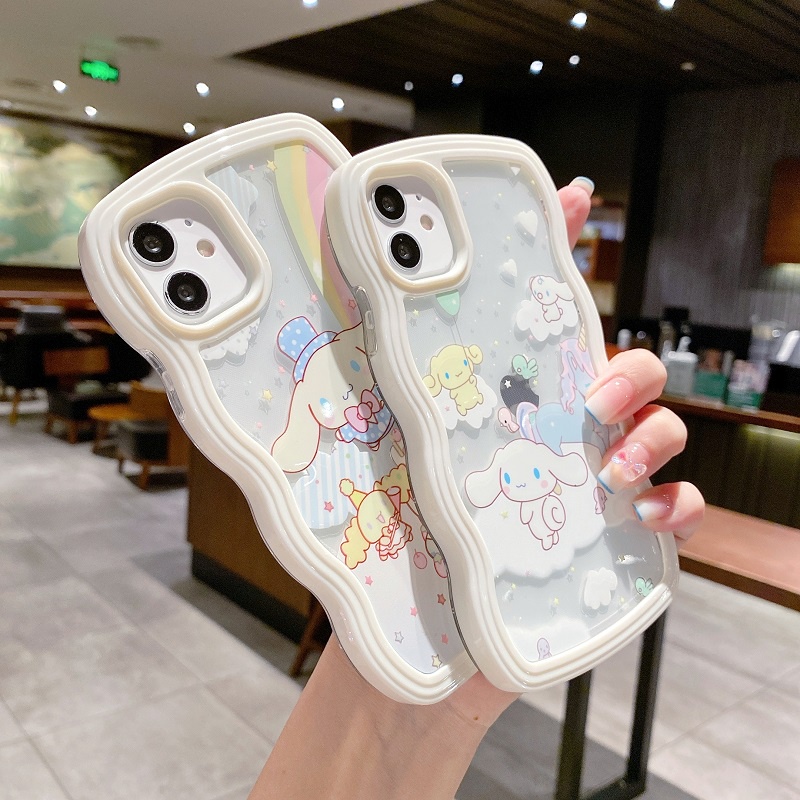 Case Pelindung Tahan Pecah Motif Anjing Untuk iPhone 13 12 11 Pro max 7 8 plus