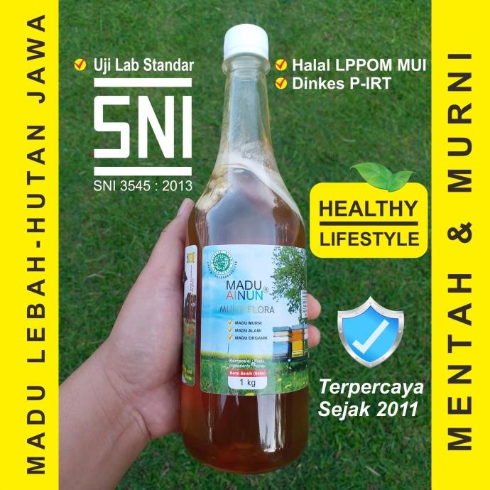 

[COD] Madu Murni Asli AINUN 1kg Nektar Multiflora Jawa 100% Pure Raw Honey [COD]