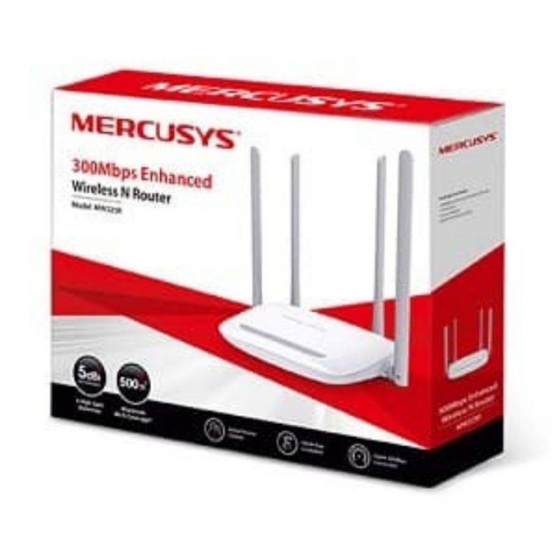 MERCUSYS MW325R Router N Wireless 300MBPS Enhanced 5dbi