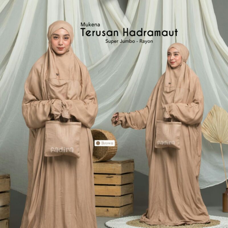 MUKENA BALI TERUSAN DEWASA/MUKENA TERUSAN HADRAMAUT