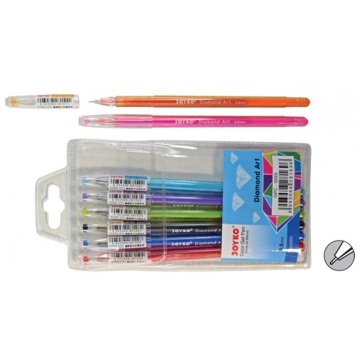 JOYKO Color gel pen gpc-309s (diamond art) bolpen 8 warna / 310S 10 WARNA