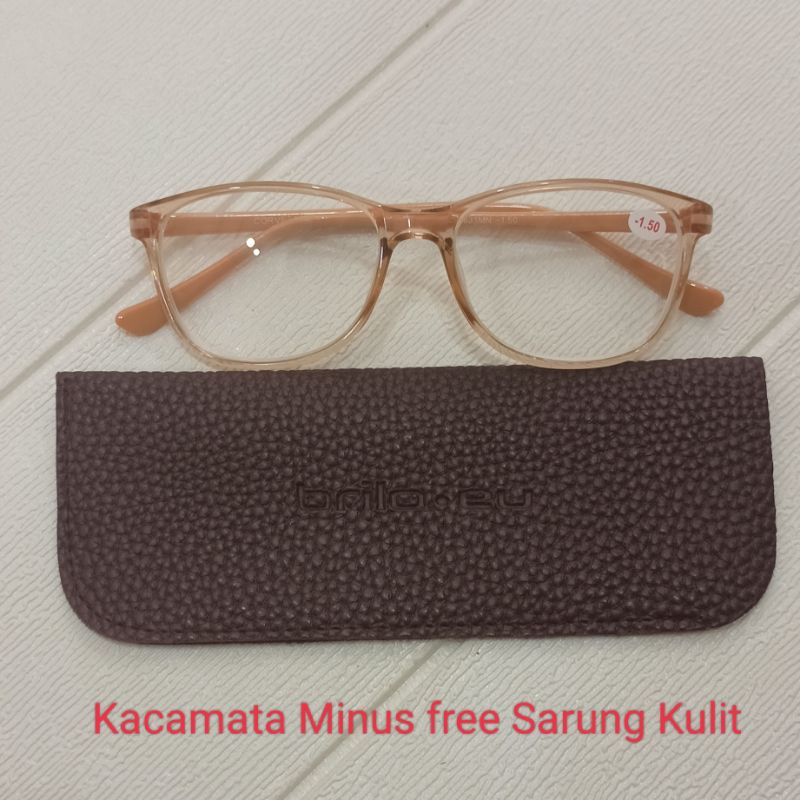 KACAMATA TERBARU / KACAMATA MINUS / KACAMATA CAT EYE / Free Sarung Kulit