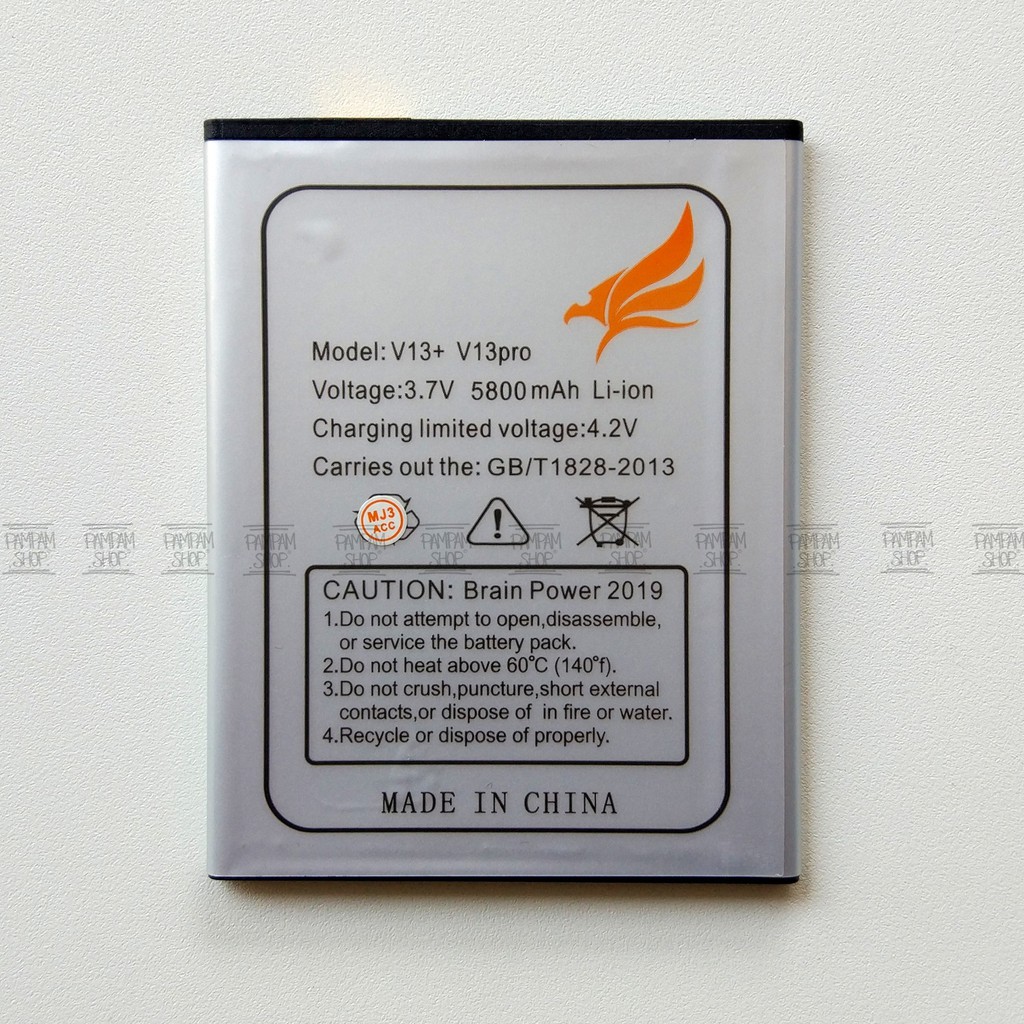 Baterai Maxtron V13+ V13 PLUS V13 PRO Double Power Batre Batrai Battery HP V 13 Handphone